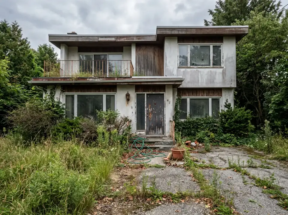 Before: The Forgotten Flat-Roof Fixer-Upper
