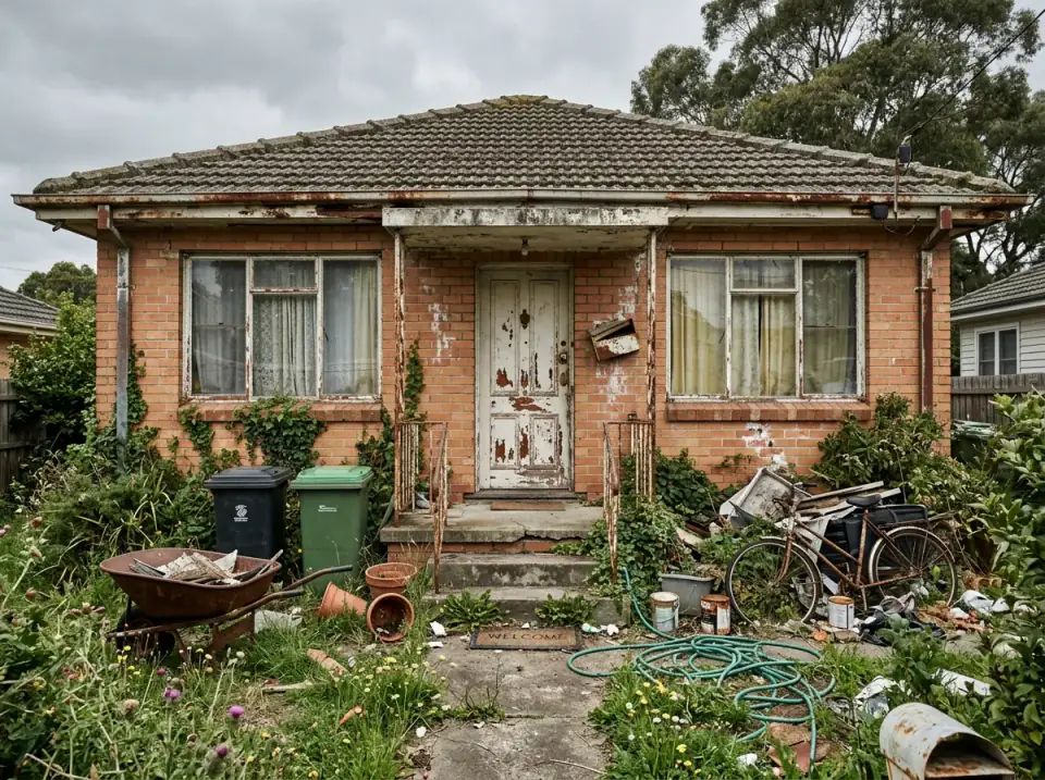 Before: The Crumbling 60s Brick Box Ready for a Scandinavian Glow-Up