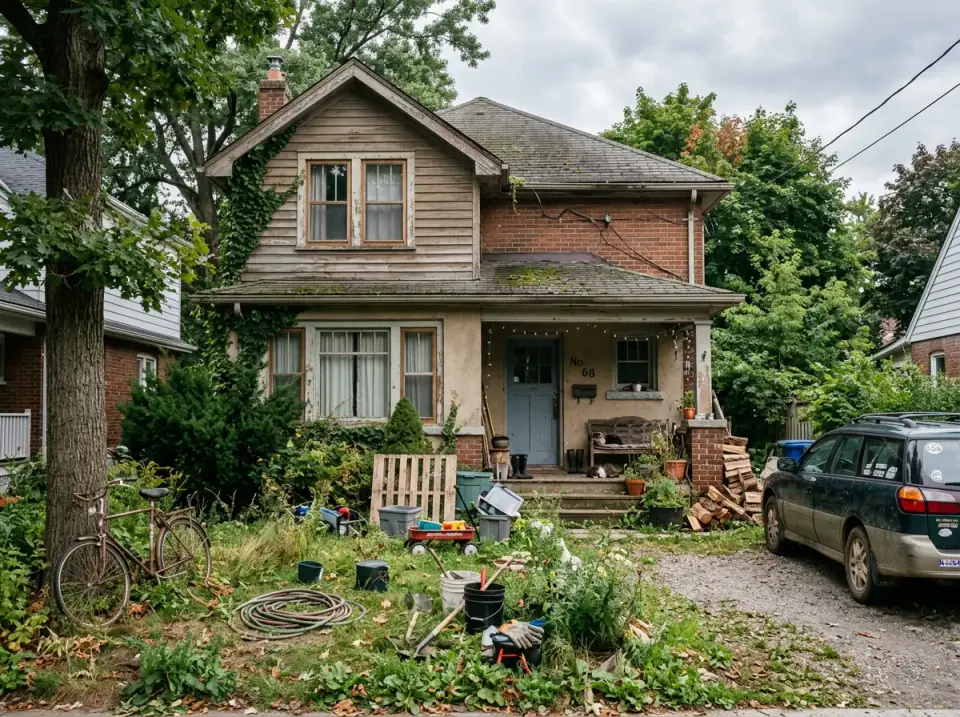Before: The Neglected Fixer-Upper at No. 68