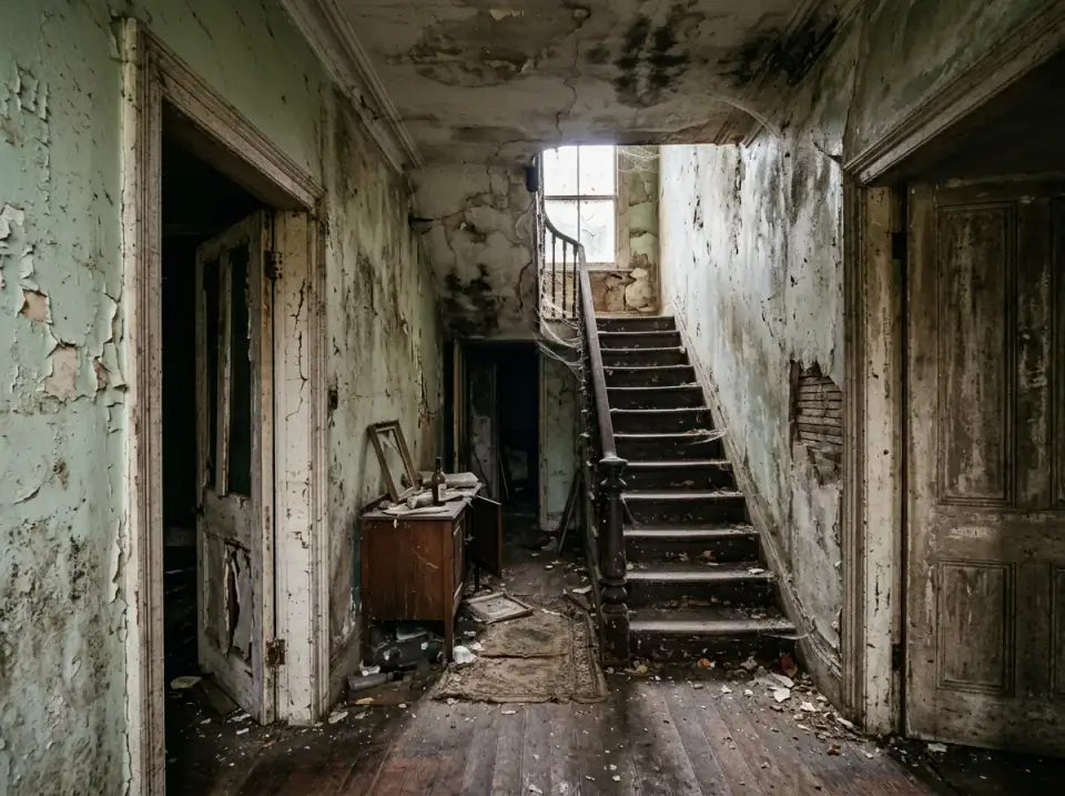 Extreme Hallway Transformation: From Ruin to Radiant