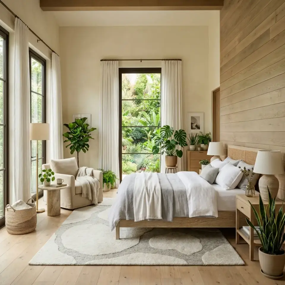 Ultimate Biophilic Bedroom Retreat Inspiration
