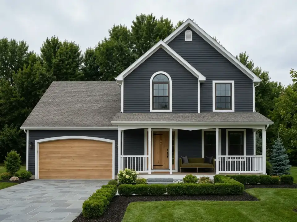 Traditional Two-Story with Covered Front Porch