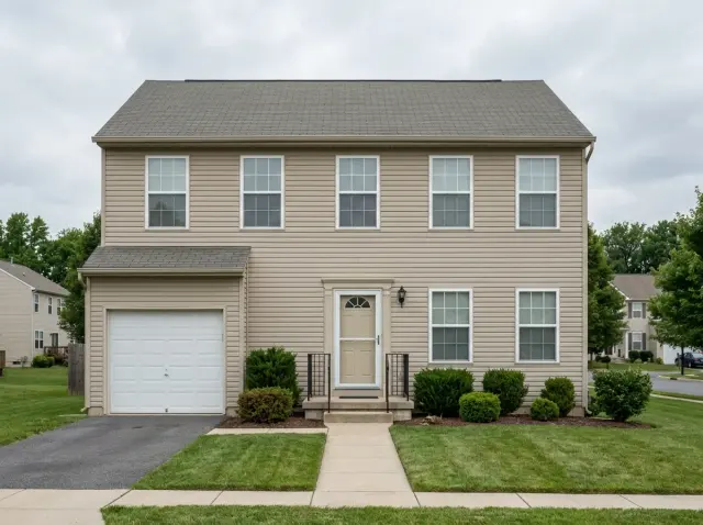 Before: Standard Suburban Facade