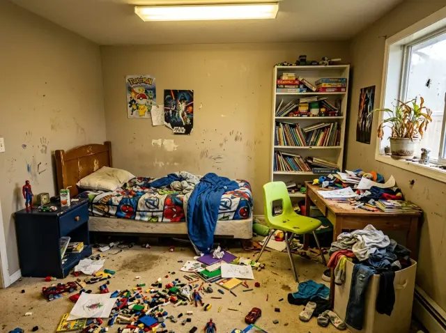 Before: The Messy Bedroom That Started It All