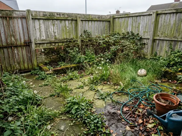 The 'Before': A Neglected Garden Corner Ripe for Transformation