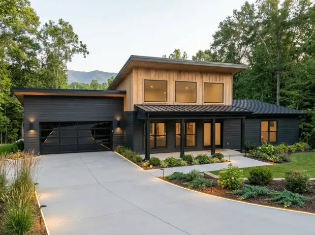 Modern Barndominium Plan with 5 Bedrooms