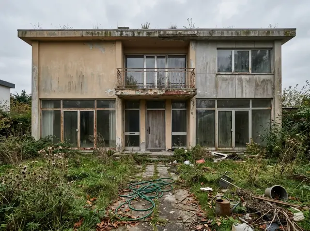 Before: Abandoned Mid-Century Modernist Shell