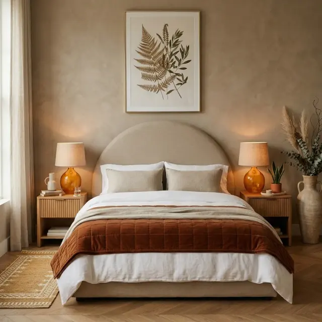 The Sensory Bedroom: Cozy Textures & Amber Light