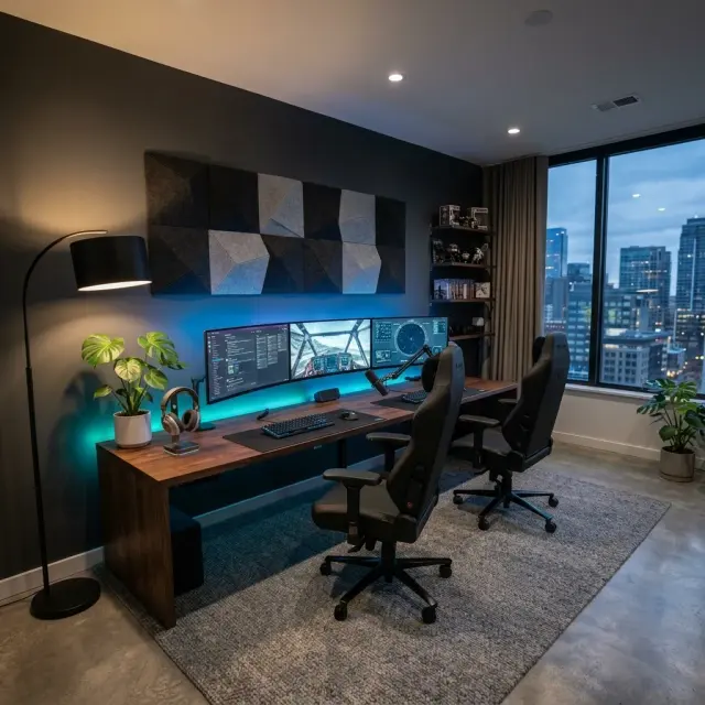 The Ultimate Smart Game Room: Seamless & Stylish